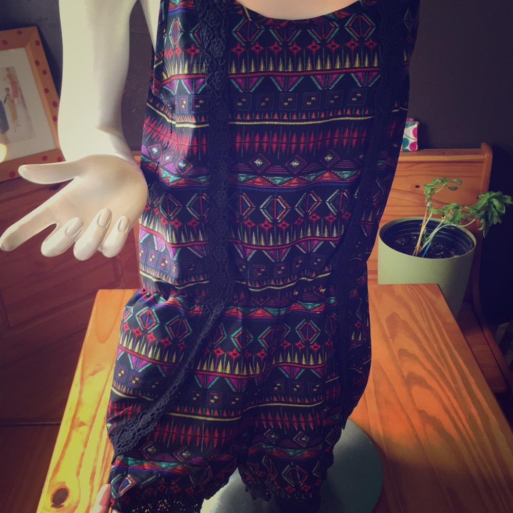 Colorful romper